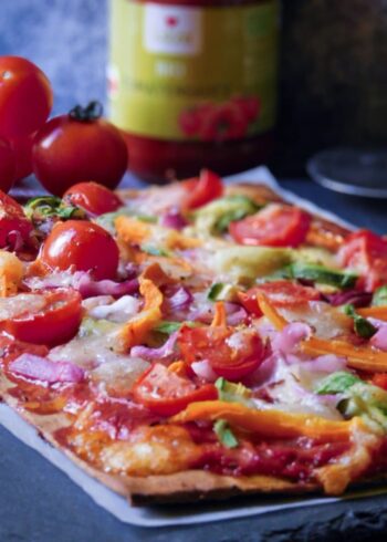 Low Carb Pizza alle verdure