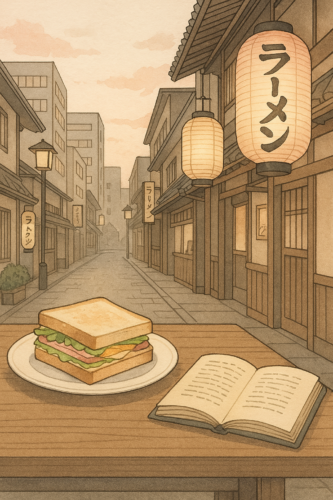 Un sandwich a Ginza