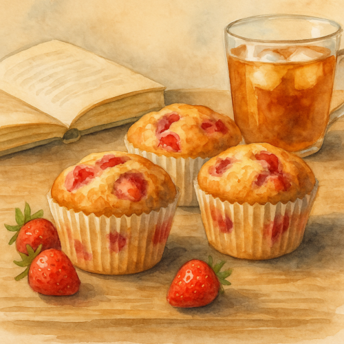 Muffin alle fragole