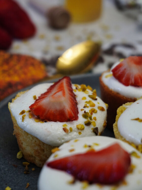 Muffin alle fragole