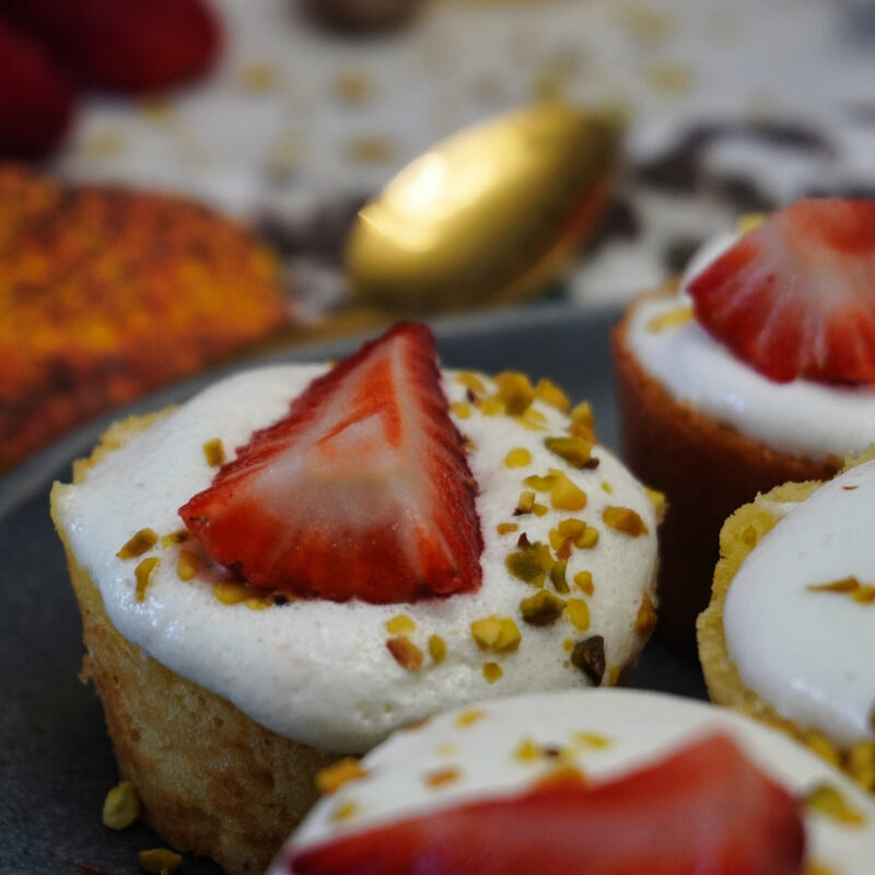 Muffin alle fragole