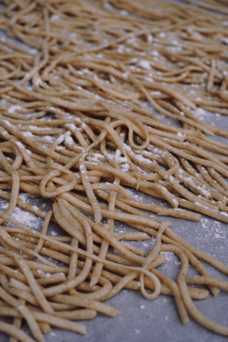 Spaghetti alla chitarra allo scoglio