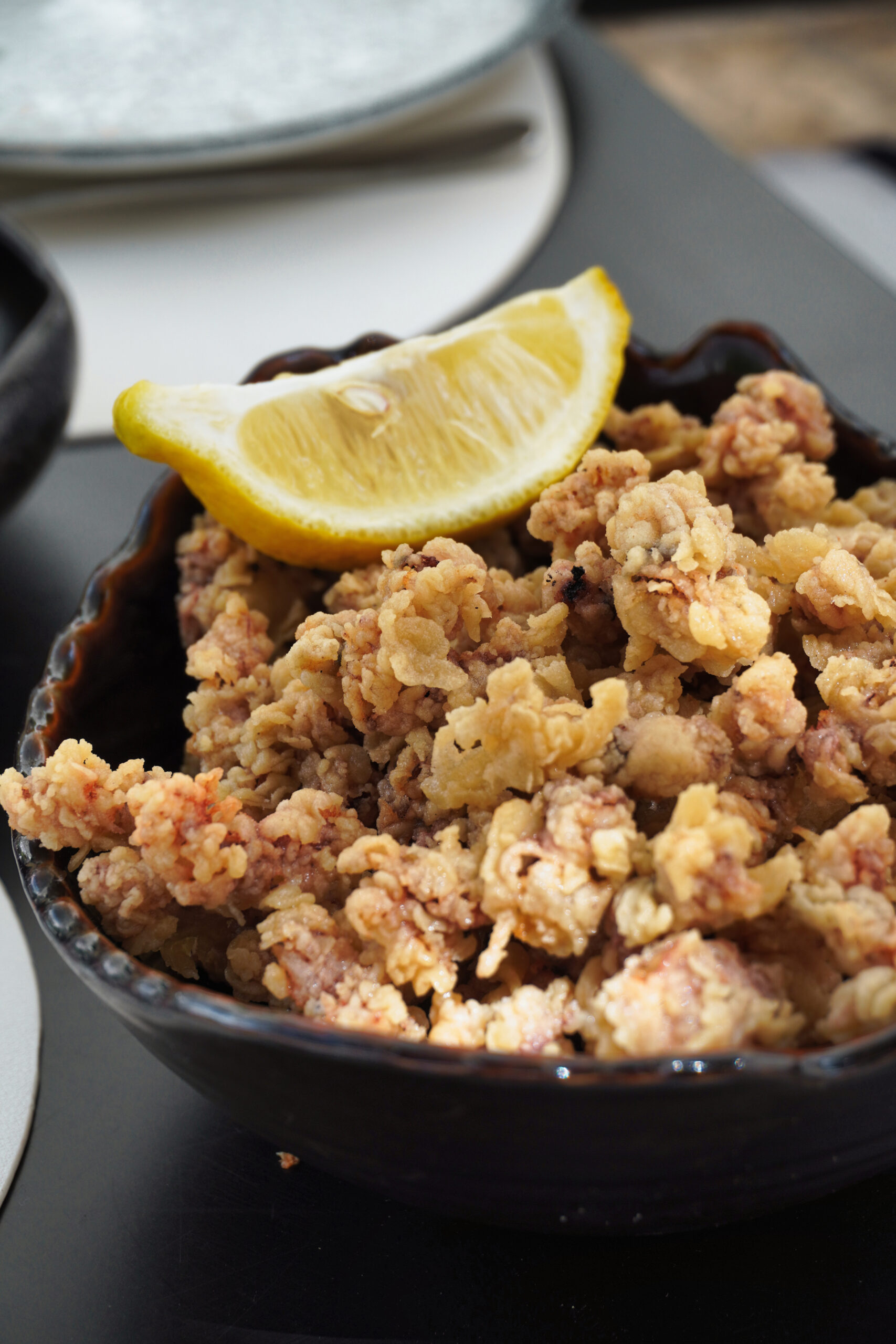 Azur – Cucina d’a mare: il nuovo ristorante di Monopoli tra mare e tradizione 4 calamaretti spillo croccanti