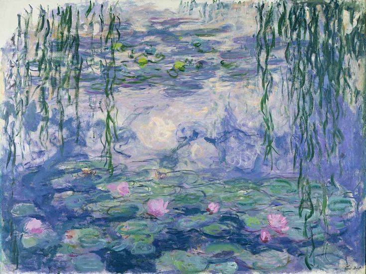 I fiori dell'arte delle ninfee di Monet